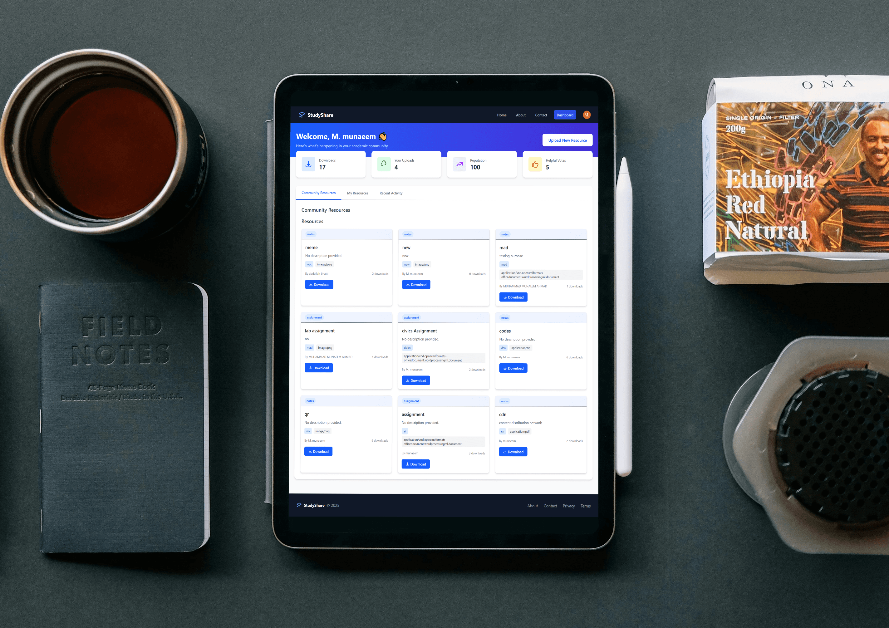 Resource-Share - Preview